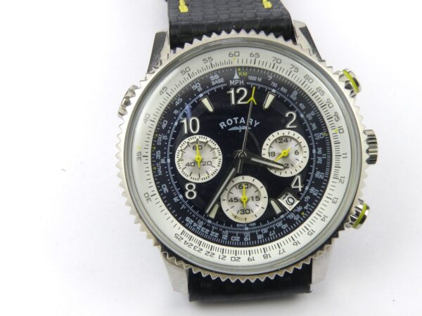 Gents Rotary GS00644/05 Chronograph Aviator Watch - 100m