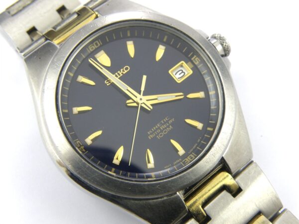Gents Seiko Kinetic Auto Relay Divers 5J32-0AF0 Watch - 100m