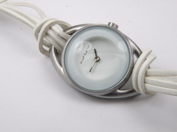 Ladies Kahuna Aliham Snow 14490 White Leather Watch - 50m