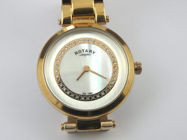 Ladies Rotary LB00662/41 Rose Gold Plated Quartz Watch - 50m