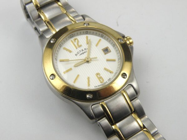 Ladies Rotary Monza LB02566/18 Sapphire Dial Quartz Watch 50m
