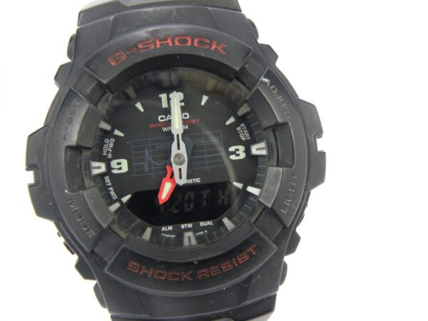 Mens Casio G-Shock G-100 Chronograph Alarm Watch - 200m