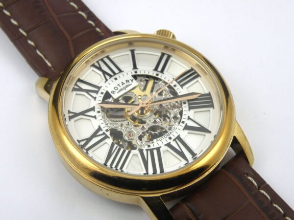 Men's Rotary GS00136/21 Timepieces Automatic Skeleton Watch