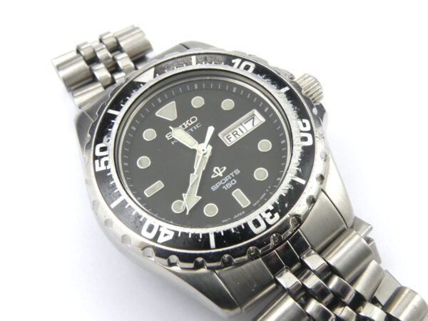 Men's Seiko Scuba Divers 5M23-6B50 Kinetic Watch - 150m
