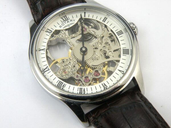 Rotary Gents Manual Wind Skeleton Watch GS02521/06 - 100m