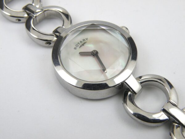 Rotary Ladies LB03377/06 Designer Crystal Dial Dress Watch