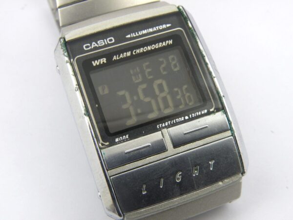 Gents Casio LCD A200 1604 Alarm Chronograph