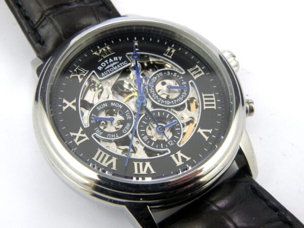 Gent's Rotary Automatic Skeleton Watch GB00242/04 - 100m