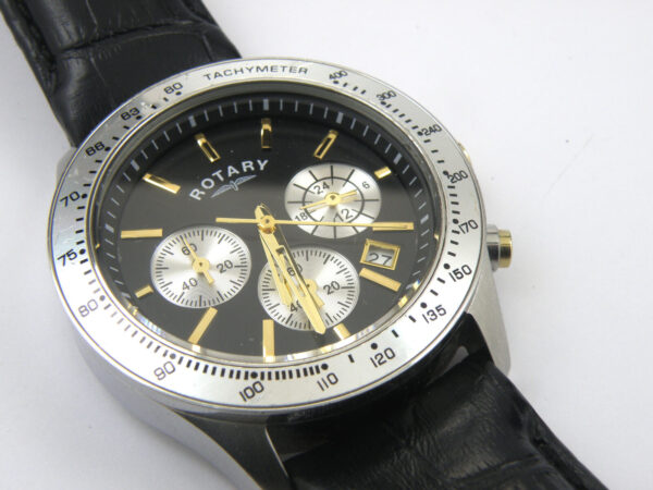 Gents Rotary GS03906/04 Tachymeter Chronograph - 100m