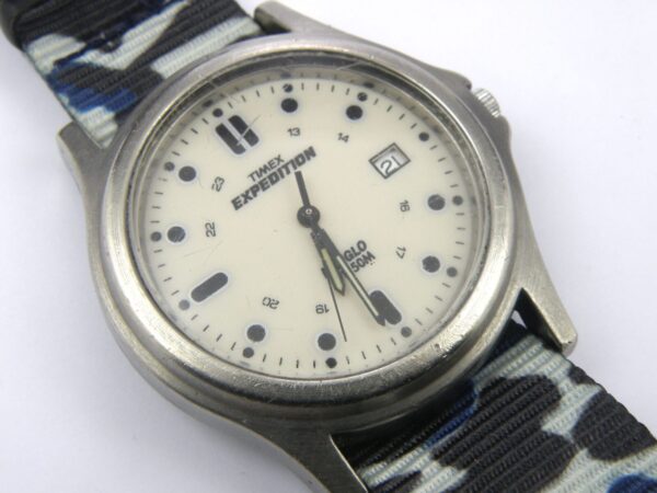 Gents Timex Expedition Indiglo Military Quartz Watch - 50m