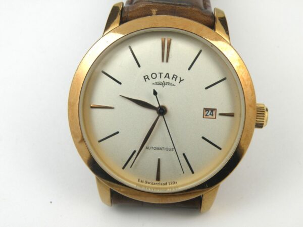 Rotary GS02490/06 Gents Rose Automatic Watch - 100m