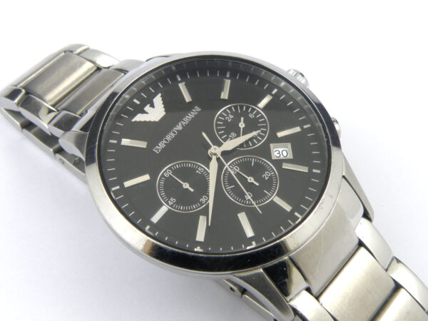 AR2434 Mens Armani Stainless Steel Bracelet Watch - 50m