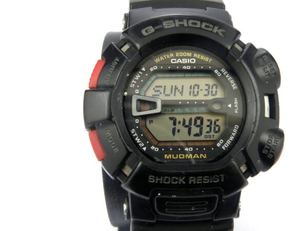 Casio Mudman Black G9000 G-Shock Digital Watch - 200m