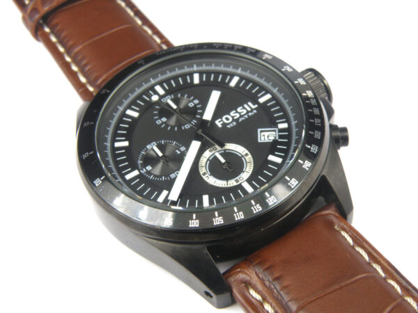 Fossil Mens Watch Decker CH2601 with Black Dial - 100m