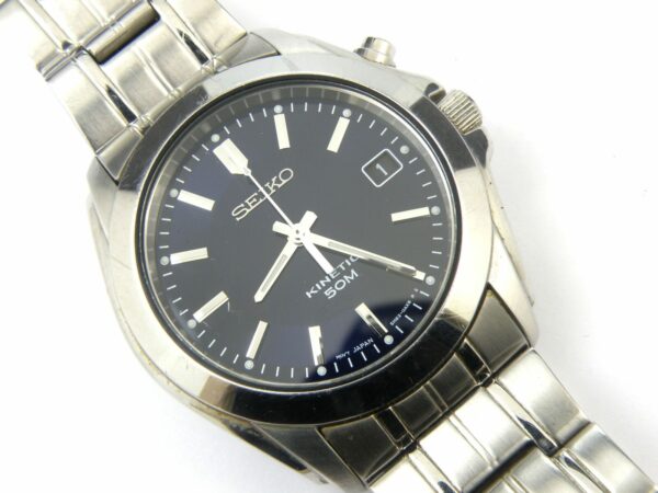 Men's Seiko 5M62-0AV0 Kinetic Watch - 50m