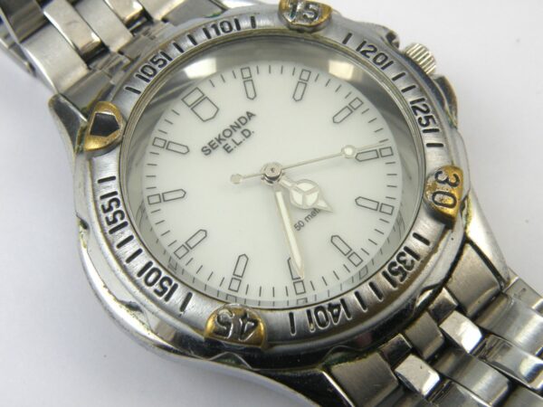 Mens Sekonda ELO 03941 Classic Quartz Watch - 50m