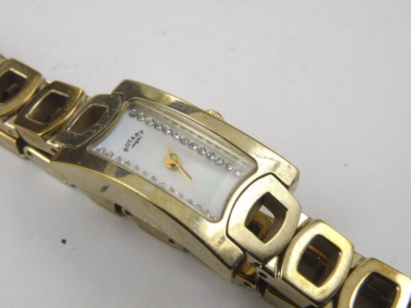 Rotary LB02274/07 Ladies Gold PVD Stainless Steel Bracelet Watch