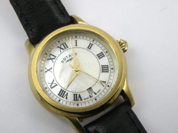 Rotary LS00037/40 Ladies Leather Wrist Watch