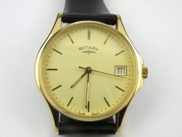 Vintage Men's Rotary 4031 UCAR Quartz Dress Watch
